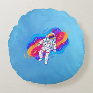 Cojín Redondo Astronauta