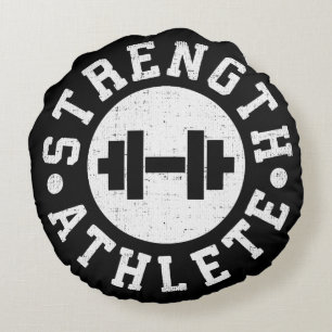 Cojín Redondo Atleta de fuerza
