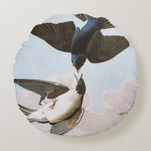 Cojín Redondo Audubon: Trago de árbol