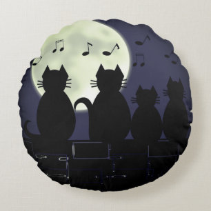 Cojín Redondo avispación por luna