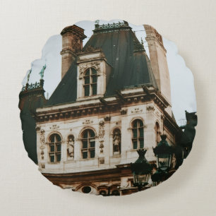Cojín Redondo Ayuntamiento de París, 4to distrito, París - Franc