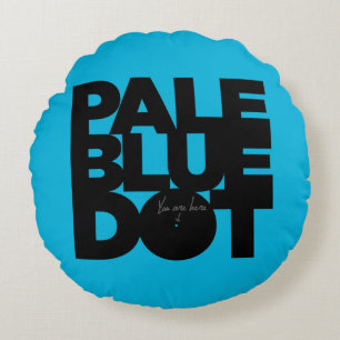 Cojín Redondo Azul claro
