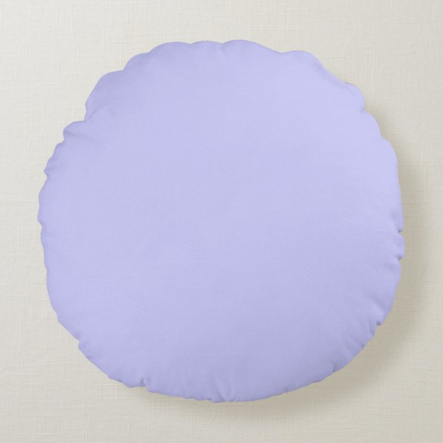 Cojín Redondo Azul Violeta (Anverso)