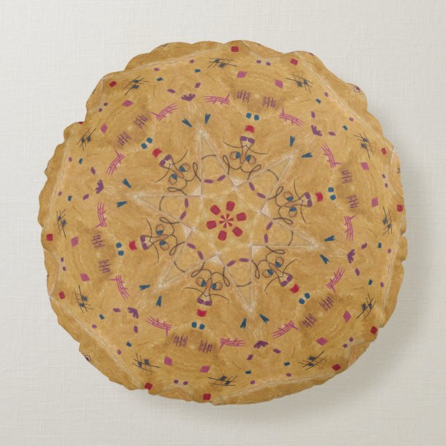 Cojín Redondo Baby Kan (Anverso)