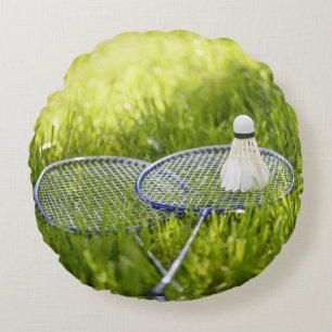 Cojín Redondo Badminton listo para irse