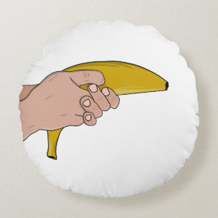 Cojín Redondo Banana letal