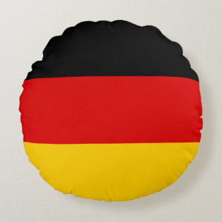 Cojín Redondo Bandera alemana Deutschland Patriotic German