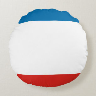 Cojín Redondo Bandera de Crimea