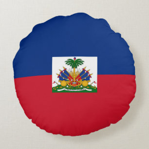Cojín Redondo Bandera de Haití