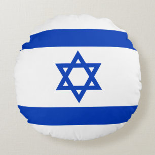 Cojín Redondo Bandera de Israel