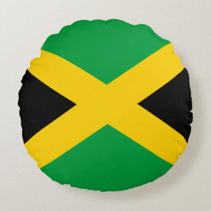 Cojín Redondo Bandera de Jamaica
