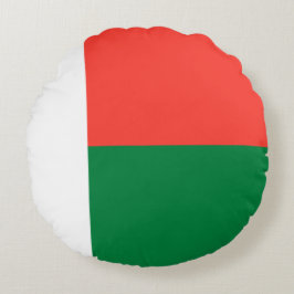 Cojín Redondo Bandera de Madagascar