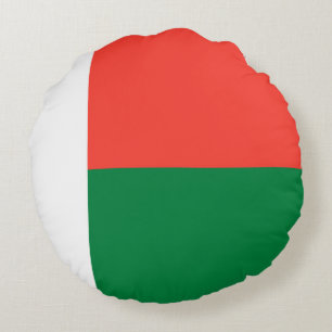 Cojín Redondo Bandera de Madagascar