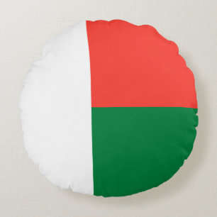 Cojín Redondo Bandera de Madagascar