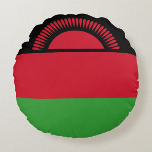Cojín Redondo Bandera de Malawi