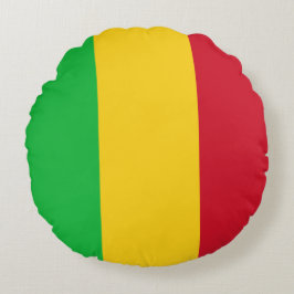 Cojín Redondo Bandera de Malí (África)
