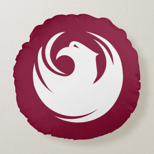 Cojín Redondo Bandera de Phoenix (Arizona) City (Anverso)