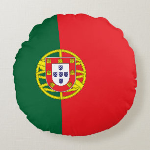 Cojín Redondo Bandera de Portugal
