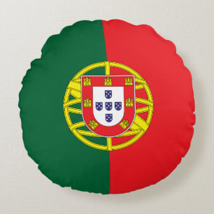 Cojín Redondo Bandera de Portugal