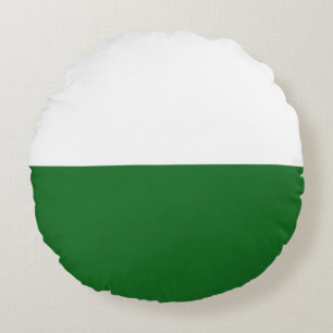 Cojín Redondo Bandera de Sajonia (Estado alemán)