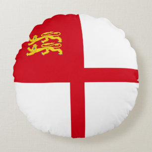 Cojín Redondo Bandera de Sark