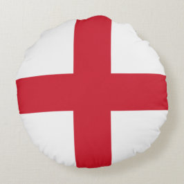 Cojín Redondo Bandera inglesa (Inglaterra)
