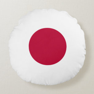 Cojín Redondo Bandera japonesa