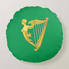 Cojín Redondo Bandera republicana irlandesa