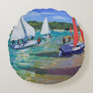 Cojín Redondo Barcos de navegación