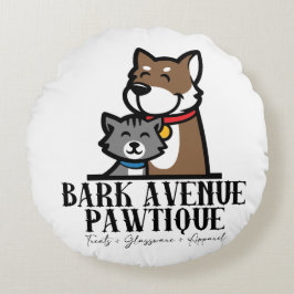 Cojín Redondo Bark Avenue Pawtique