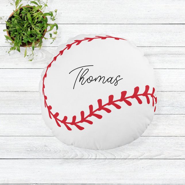 Cojín Redondo Baseball Pillow sports (Subido por el creador)