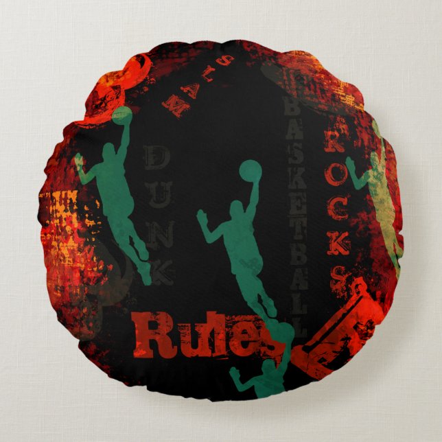 COJÍN REDONDO BASKETBALL (Anverso)
