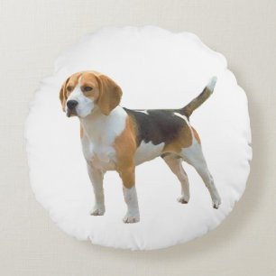 Cojín Redondo Beagle Dog