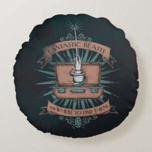 Cojín Redondo BEASS FANTÁSTICAS Y DÓNDE ENCONTRARLAS™ Malet