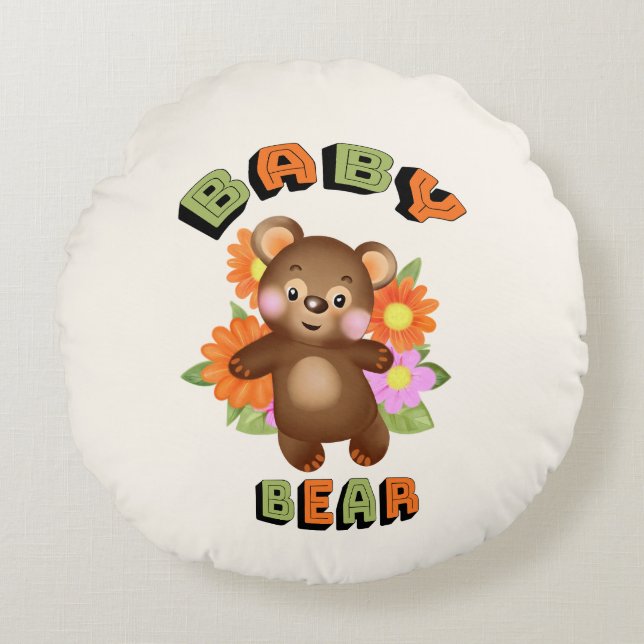 Cojín Redondo Bebé (Anverso)
