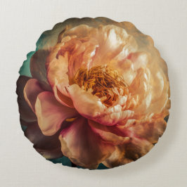 Cojín Redondo Belleza Peach