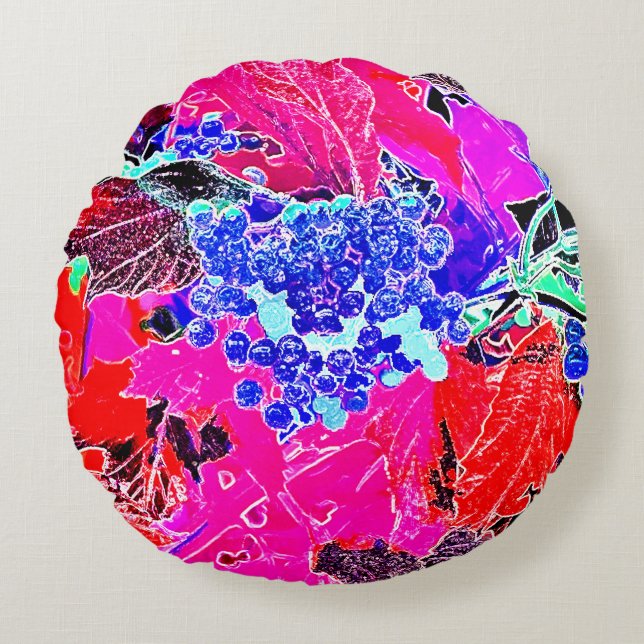 COJÍN REDONDO BERRÍAS Y SALIDAS (Anverso)