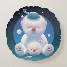 Cojín Redondo Bichon Ice Shaver Dreamland