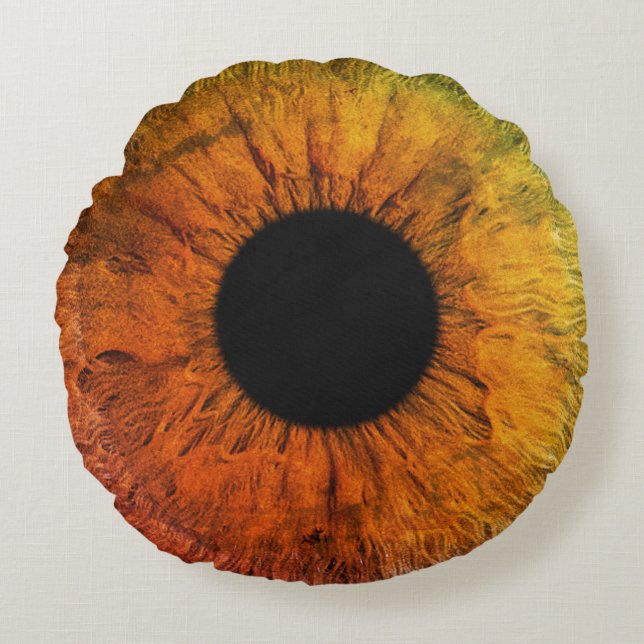 Cojín Redondo Big Eye Ball (Style: 8) (Anverso)
