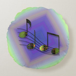 Cojín Redondo Billete de Dubstep Round Pillow