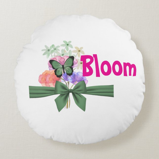 Cojín Redondo Bloom (Anverso)