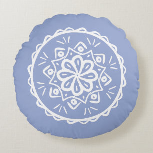 Cojín Redondo Blueberry Mandala