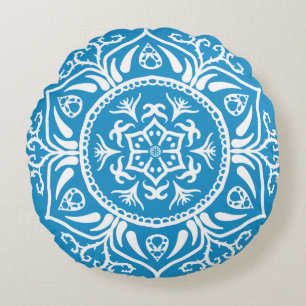 Cojín Redondo Bluebird Mandala