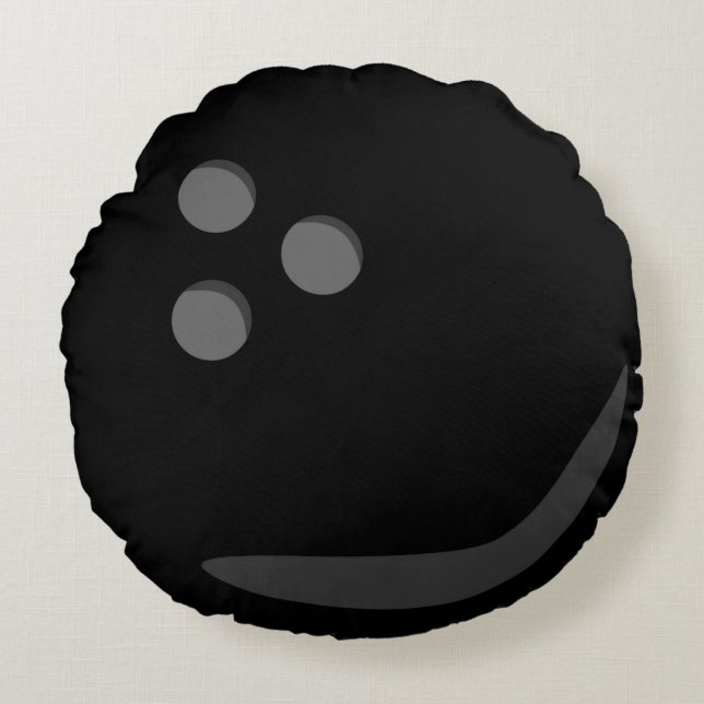 Cojín Redondo Bola de bolos (Anverso)