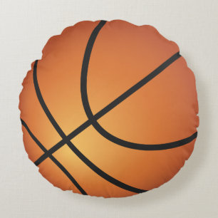 Cojín Redondo Bola fresca de la cesta del baloncesto