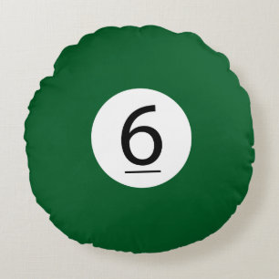 Cojín Redondo Bolas de billar sólidas y de banda #6 Recolectar 