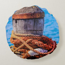 Cojín Redondo Bollard de amarre antiguo