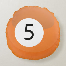 Cojín Redondo Bolsa Billiard de Pool de Snooker Cute