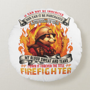Cojín Redondo Bombero de Badger