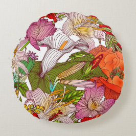 Cojín Redondo Bonito decorativa llamativa